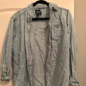 American Rag denim dress shrit - size S